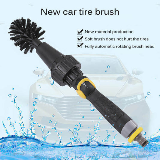 Water-driven Rotary Cleaning Brush